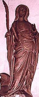 picture of the statue of Saint Margaret