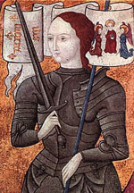 a 1450 miniature of Joan