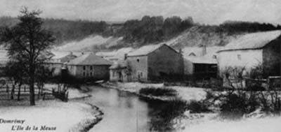 picture of Joan's village in winter
